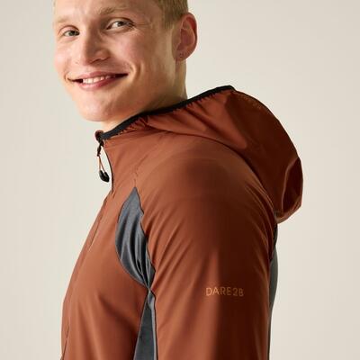 Herren Endurance Wind- und wasserabweisende Stretch-Midlayer-Jacke mit Kapuze 6/6