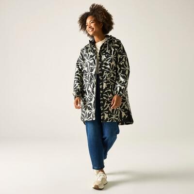 Womens Brindel Hooded Pack-It Waterproof Jacket