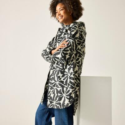 Veste imperméable à capuche pour femme Brindel Pack-It 6/7