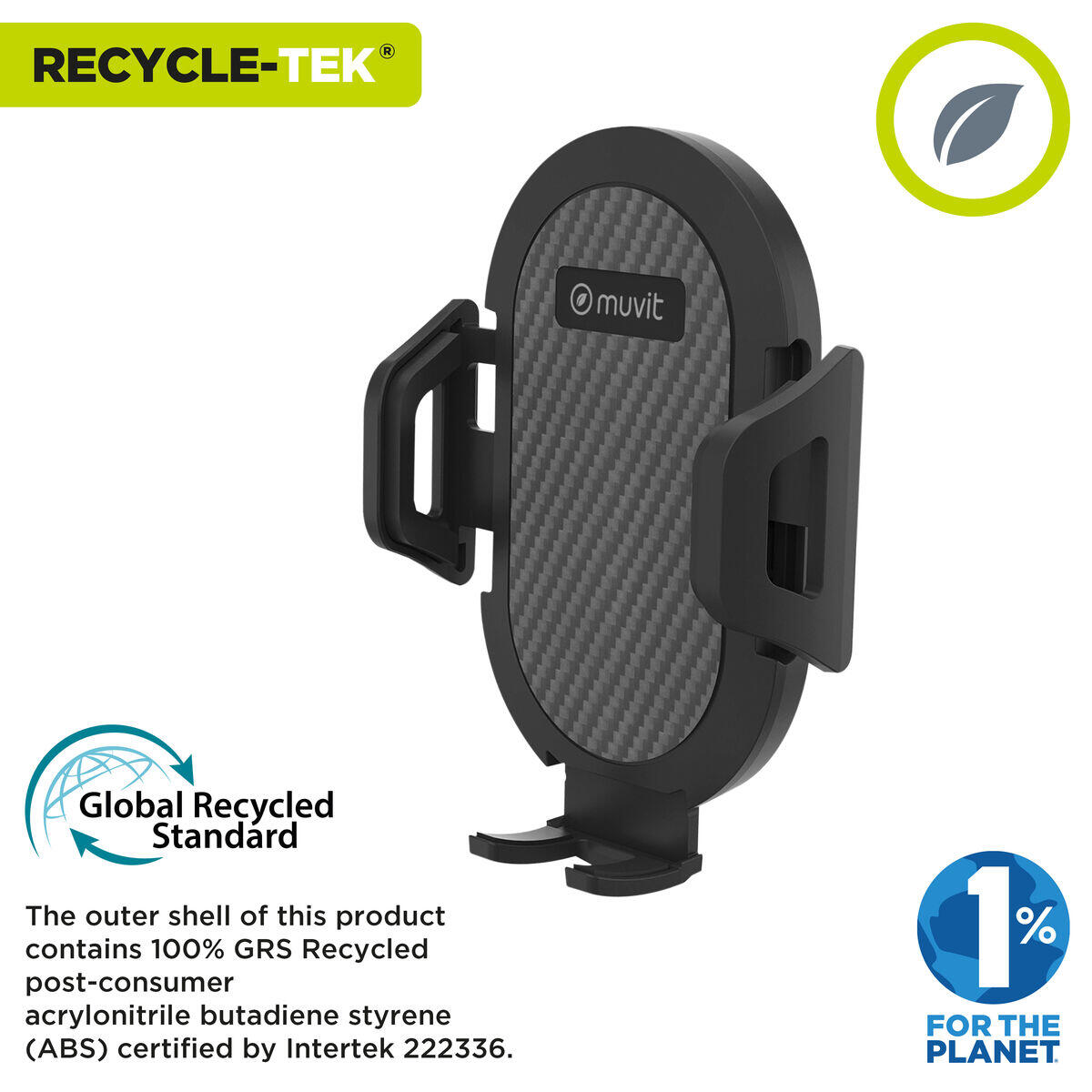 Soporte para Coche MUVIT MCCHL0033 Negro 4/5