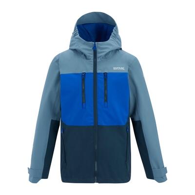 Veste imperméable à capuche à panneaux Highton pour enfants