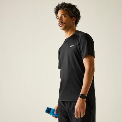 Virda Herren Kurzarm-T-Shirt aus atmungsaktivem Mesh