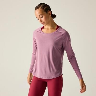 T-shirt de course à manches longues pour femme Nimble