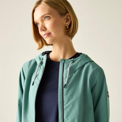 Chaqueta impermeable con capucha Bayletta para mujer 5/7