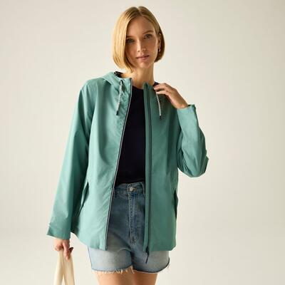 Chaqueta impermeable con capucha Bayletta para mujer 4/7