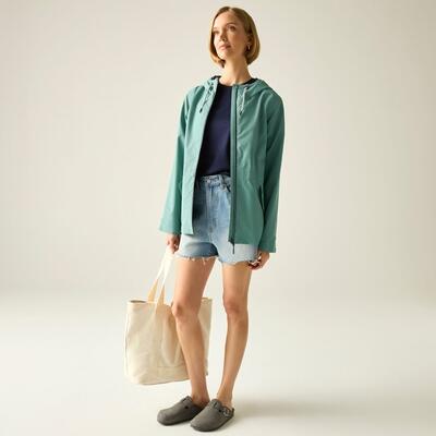 Veste imperméable à capuche Bayletta pour femme