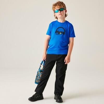 Kinder Amuse III T-shirt met korte mouwen en mesh-print 3/7