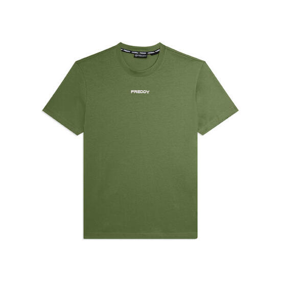 T-shirt en coton à manches courtes avec logo FREDDY