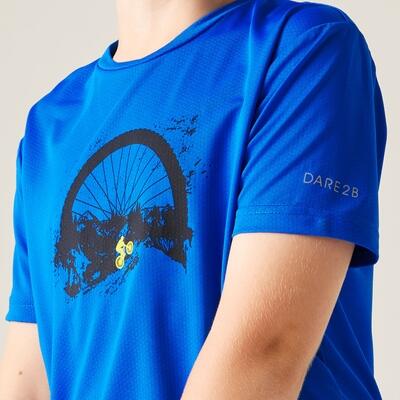Kinder Amuse III T-shirt met korte mouwen en mesh-print 4/7