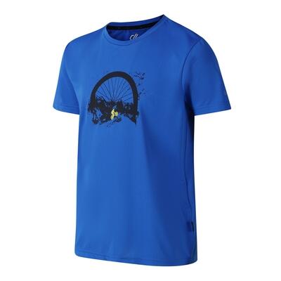 Kinder Amuse III T-shirt met korte mouwen en mesh-print 6/7