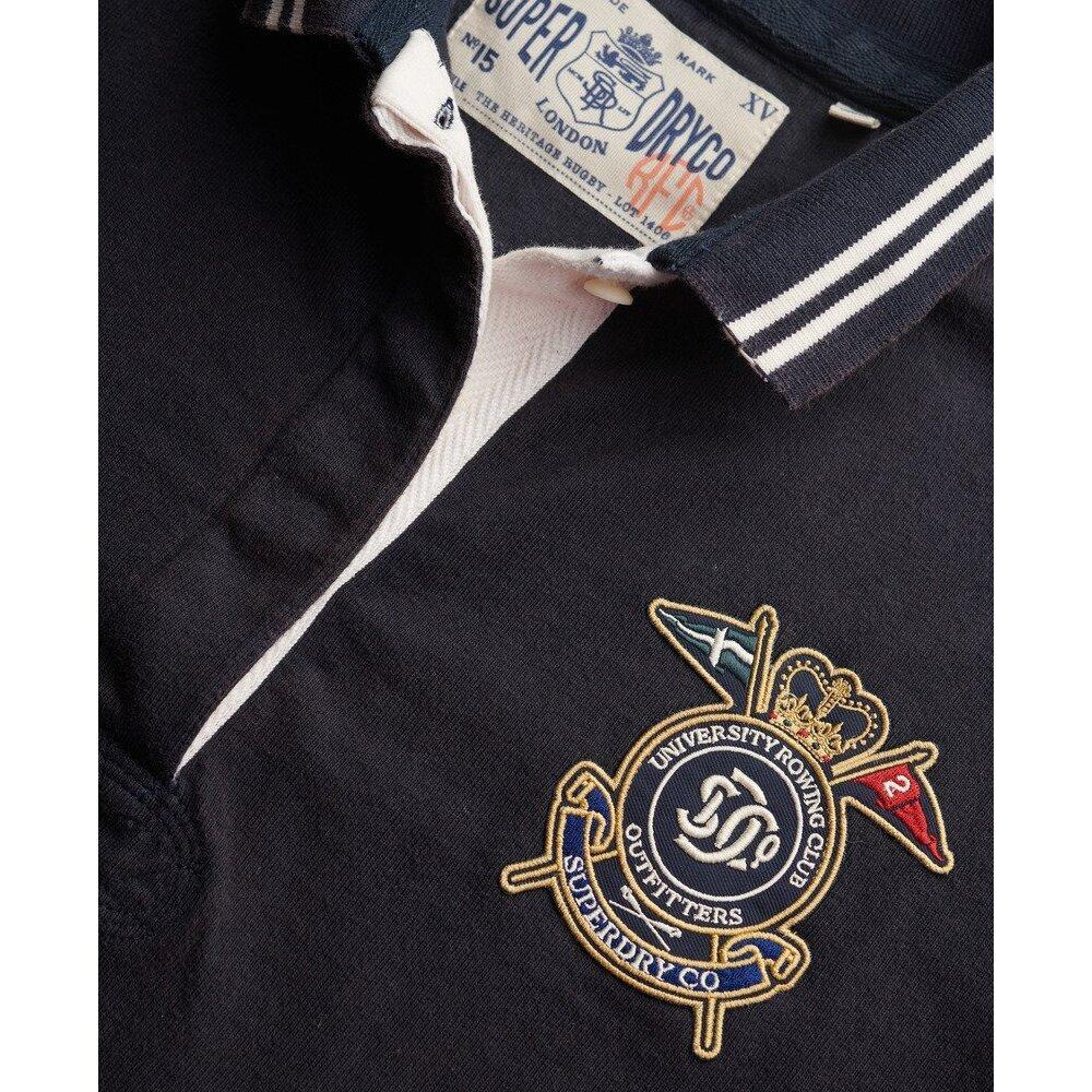 Polo donna a maniche lunghe Superdry Crest 2/2