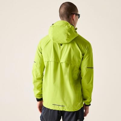 Ultraleichte, wasserdichte Wanderjacke mit Kapuze für Herren 2/7