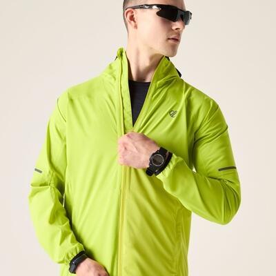 Ultraleichte, wasserdichte Wanderjacke mit Kapuze für Herren 4/7