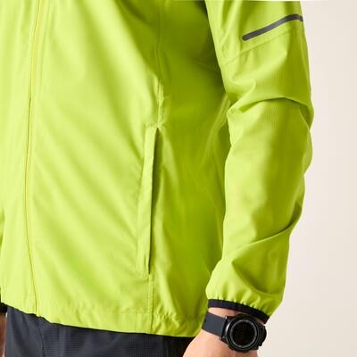 Ultraleichte, wasserdichte Wanderjacke mit Kapuze für Herren 6/7