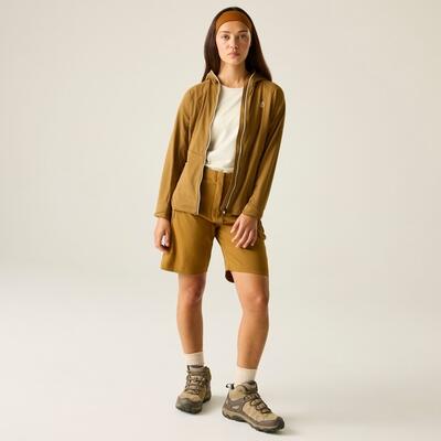 Sous‑vêtement technique extensible femme Nomadic avec capuche et zip intégral 3/7