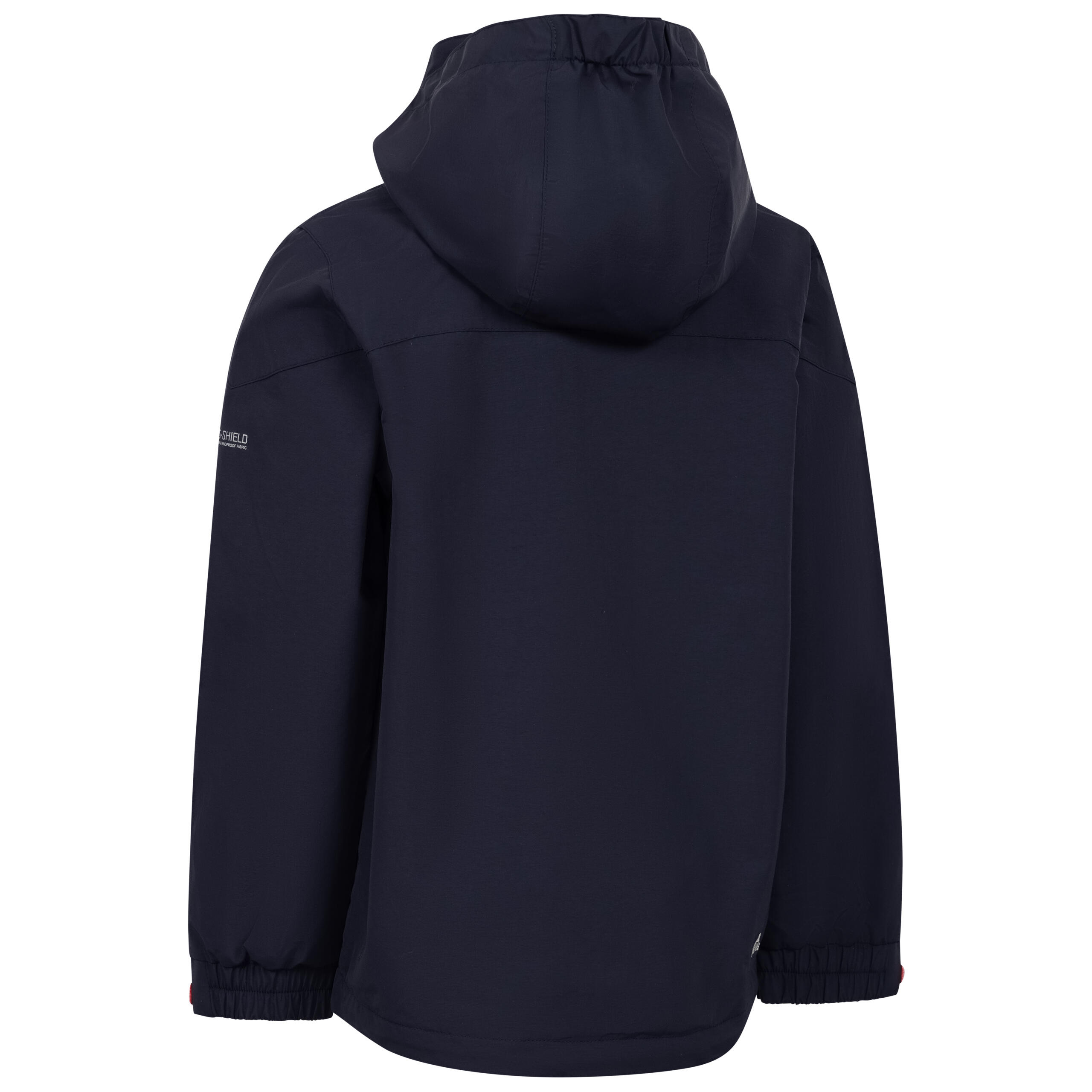 Boys Detachable Hood Windproof Waterproof Unpadded Jacket - Aleric 2/2