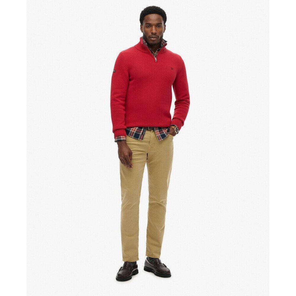 Sweat à colisinho de malha e algodão Superdry 3/6