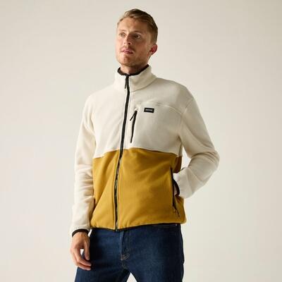 Polaire zippée intégrale Frankie pour homme, color block 3/6