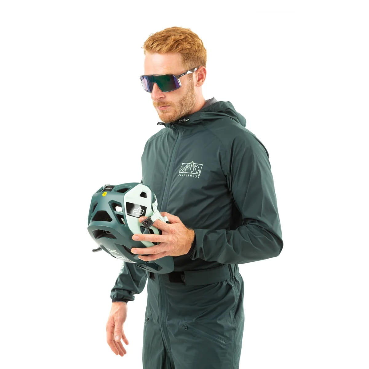 Herren - MTB - Regenanzug - wasserabweisend - DFL Suit - Grün 3/4