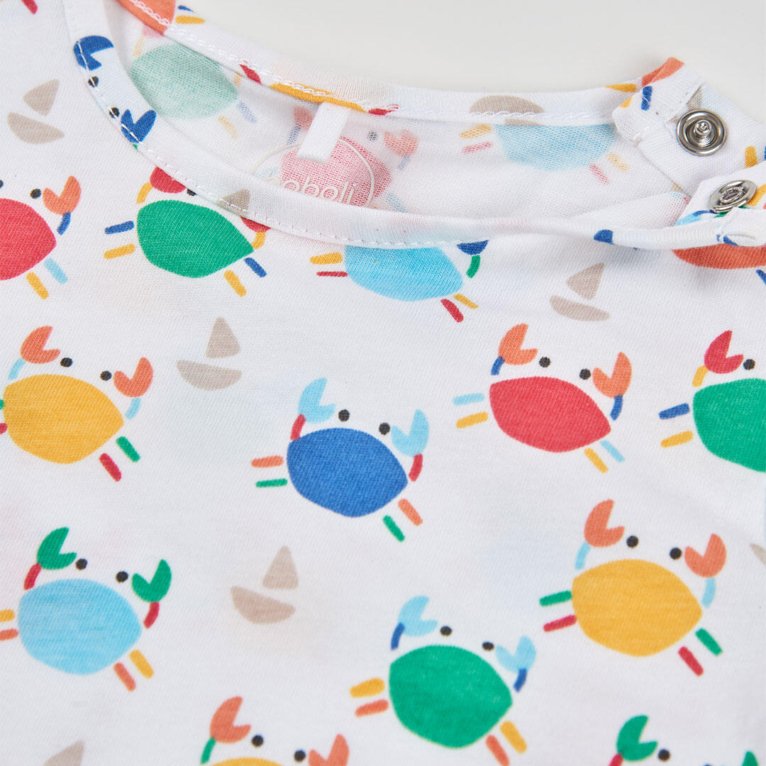 Conjuntos de verano de gimnasia bebé niño boboli multicolor 7/7