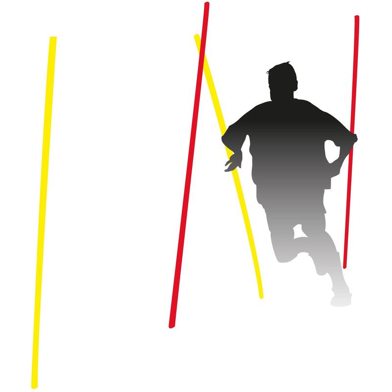 Bat de Slalom Gummy Galben