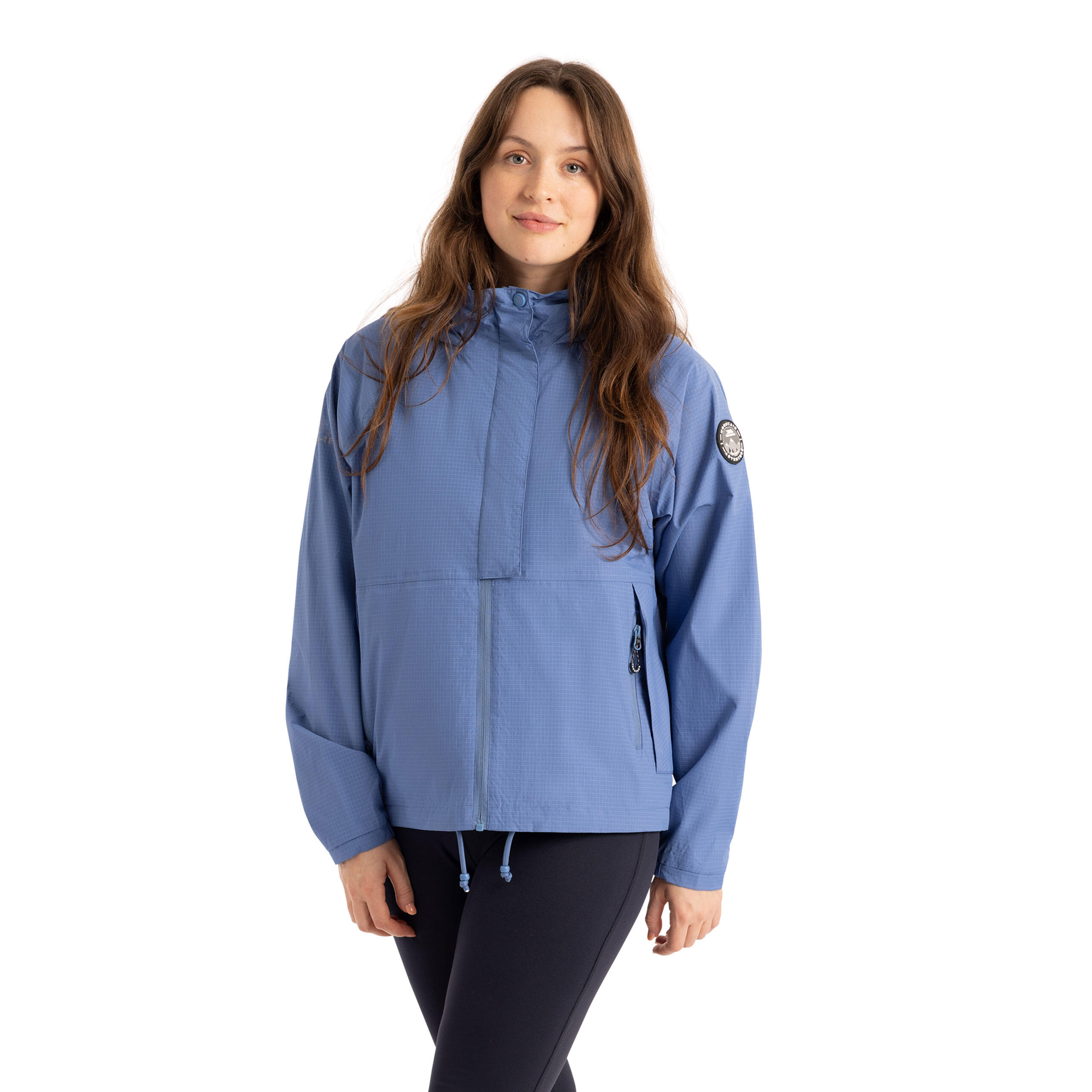 Regenjacke für Damen Trespass Erskine 3/5