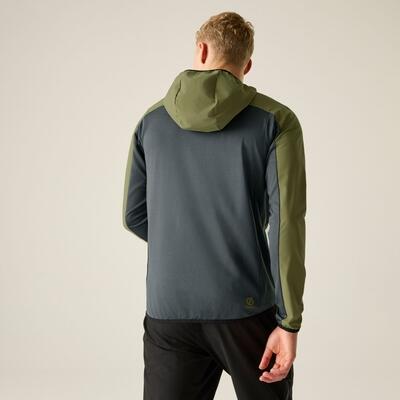 Felpa con cappuccio elasticizzata idrorepellente e antivento Endurance da uomo 2/7