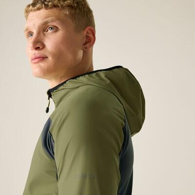 Felpa con cappuccio elasticizzata idrorepellente e antivento Endurance da uomo 6/7