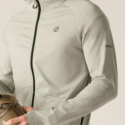 Couche intermédiaire extensible homme à capuche, zip intégral Assimilate VI 4/7