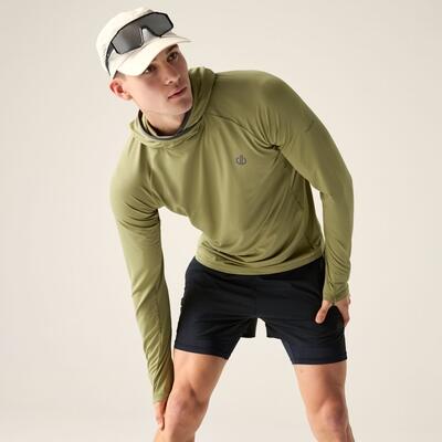 Veste intermédiaire de course à capuche Sprint City pour homme