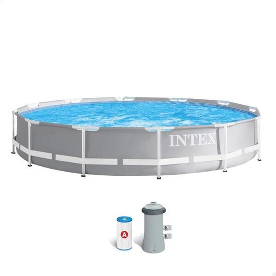 PISCINE TUBULAIRE RONDE INTEX PRISM FRAME 3.66 X 0.76 M
