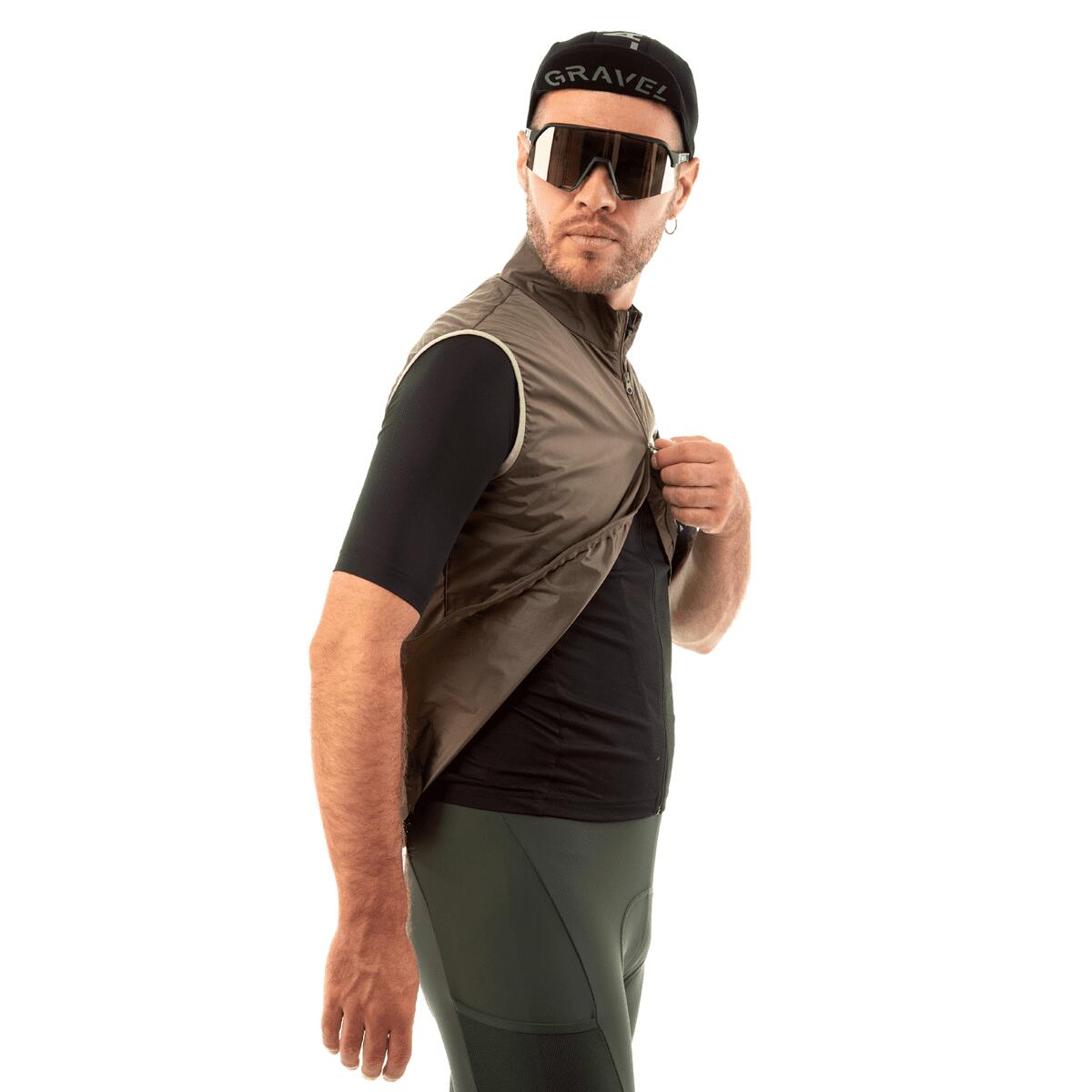 GRVL Gilet - Braun - L 2/5