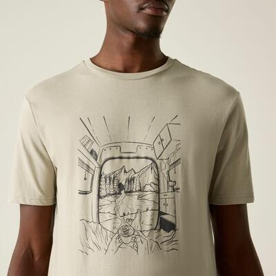 Movement III heren T-shirt met korte mouwen en grafische print 4/4