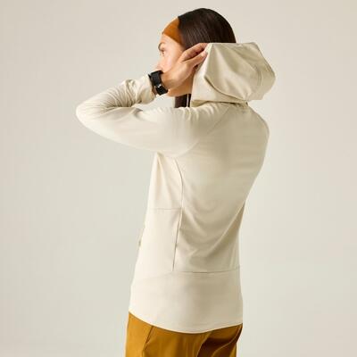 Sous‑vêtement technique extensible femme Nomadic avec capuche et zip intégral 2/7