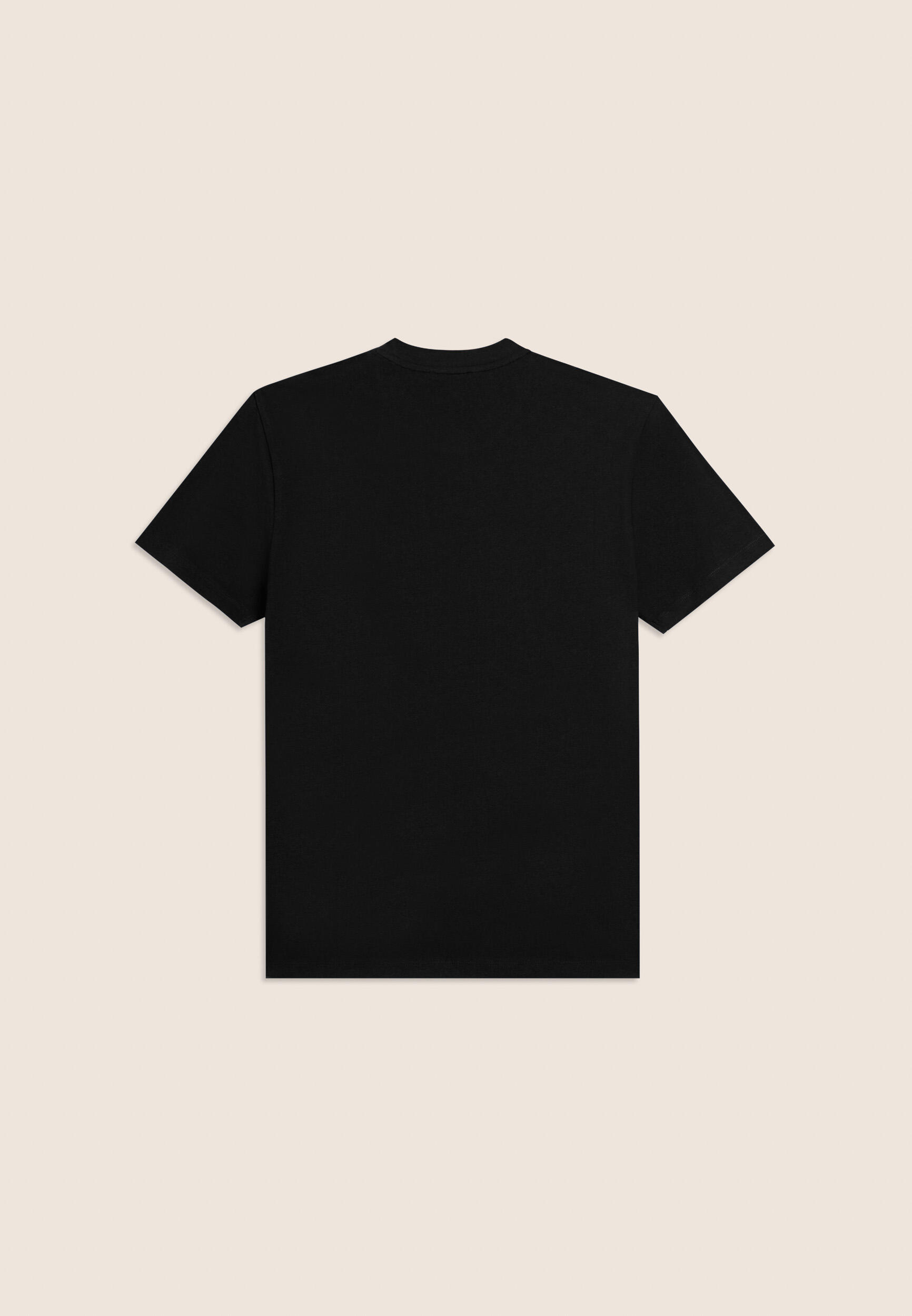 T-shirt in cotone con logo effetto gommato 2/3