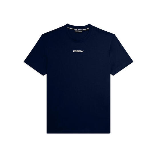 T-shirt en coton à manches courtes avec logo FREDDY