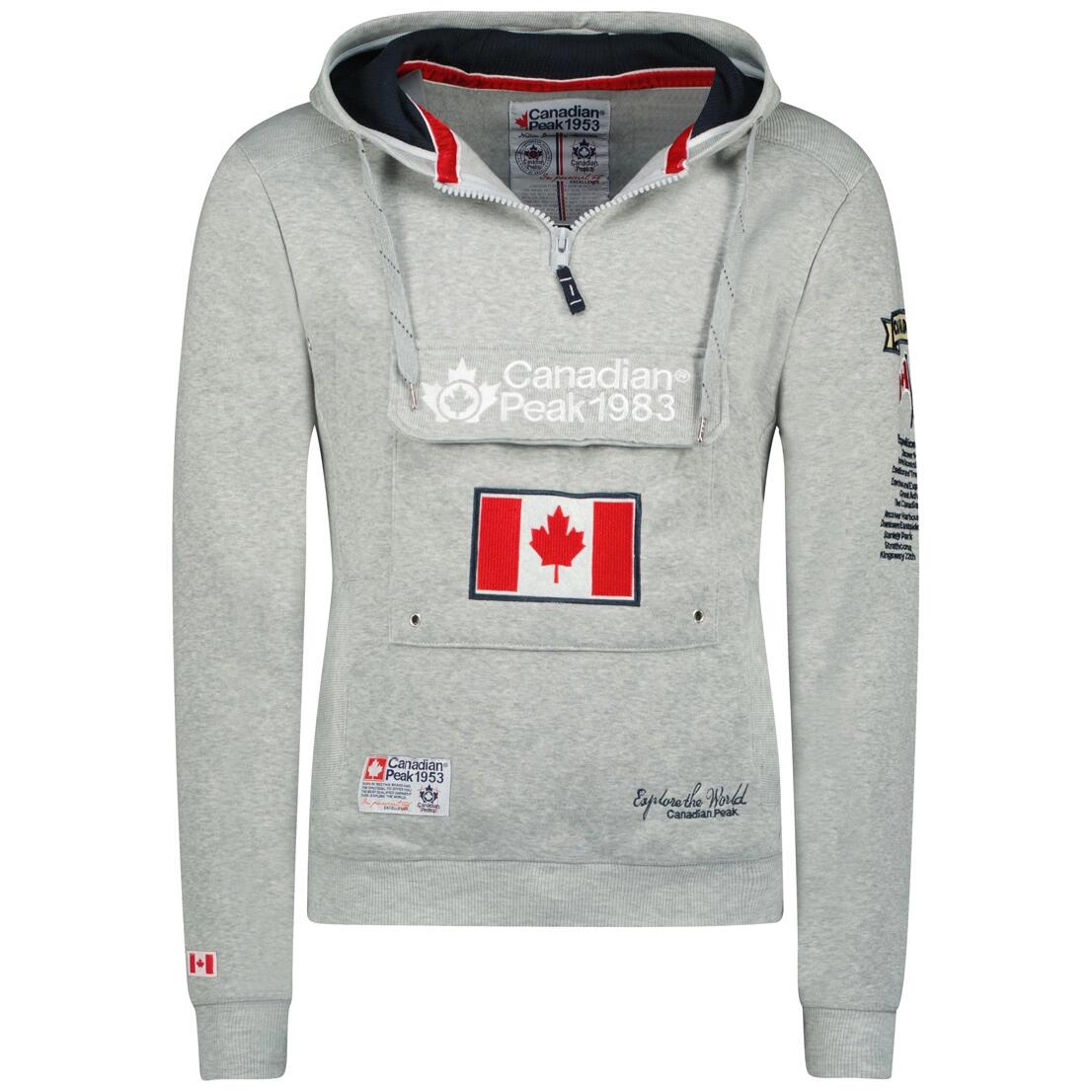 CANADIAN PEAK Bluza GALAPAGOS BGREY CP MEN 054 POP (RBMWW3826H/CP-GRIS MÉLANGÉ) 1/4