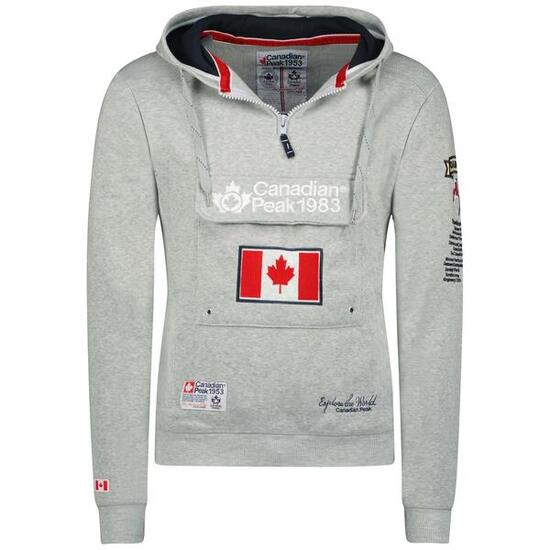 CANADIAN PEAK Bluza GALAPAGOS BGREY CP MEN 054 POP (RBMWW3826H/CP-GRIS MÉLANGÉ)