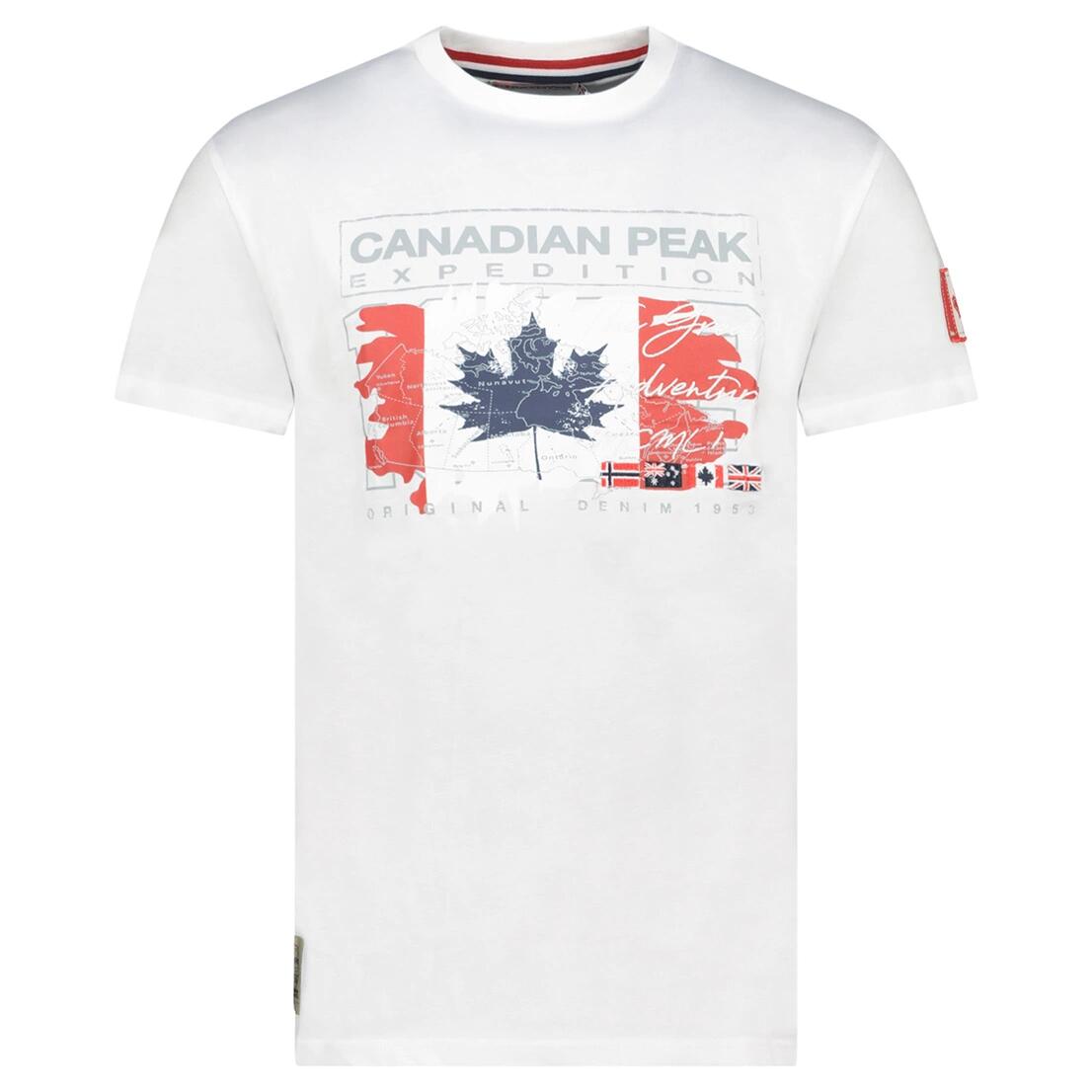 CANADIAN PEAK Koszulka JRUSTYEAK WHITE RM MEN 233 Sneakers (RBMSZ2063H/CP-BLANC) 1/4