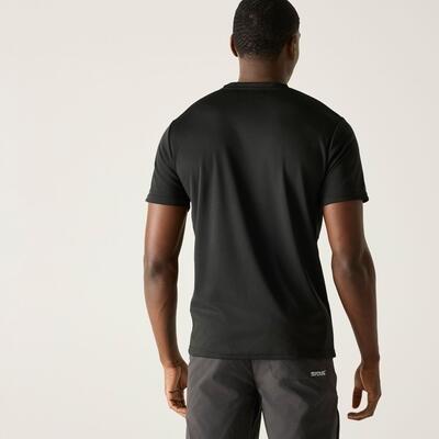 Heren Fingal T-shirt met korte mouwen en gemêleerde print 2/7