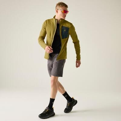 Venture Herren-Stretch-Midlayer mit durchgehendem Reißverschluss 3/7