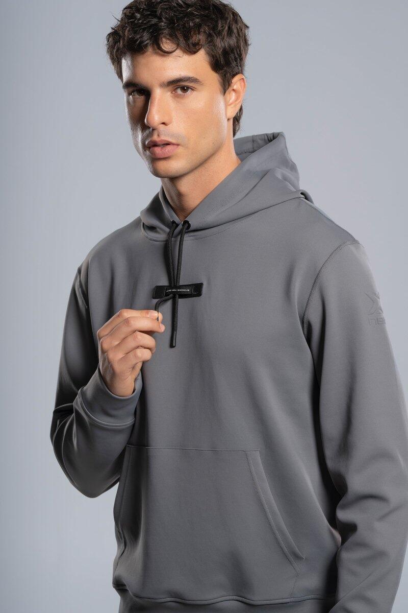 SUDADERA NOX T26HSUSTSG STEEL GREY S 5/5
