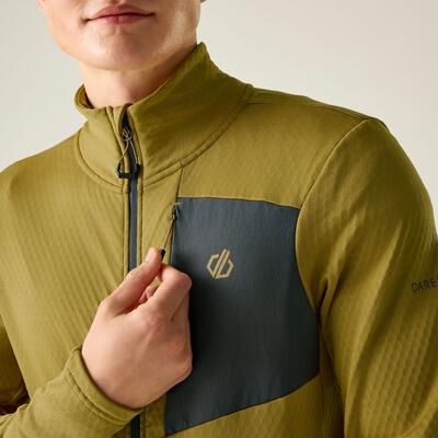Venture Herren-Stretch-Midlayer mit durchgehendem Reißverschluss 4/7