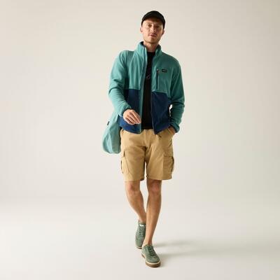 Polaire zippée intégrale Frankie pour homme, color block 3/7