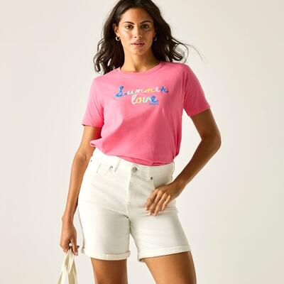 T-shirt graphique à manches courtes Filandra IX pour femmes 2/7