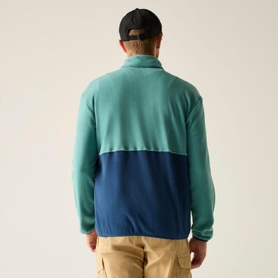 Polaire zippée intégrale Frankie pour homme, color block 2/7