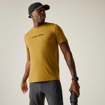 Heren fingal stretch t-shirt met korte mouwen en grafische print