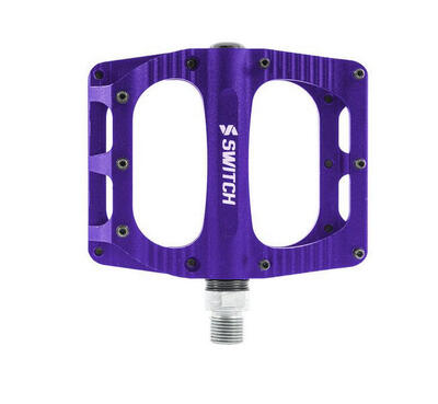 Mtb-fiets pedaal switch freeride, oranje