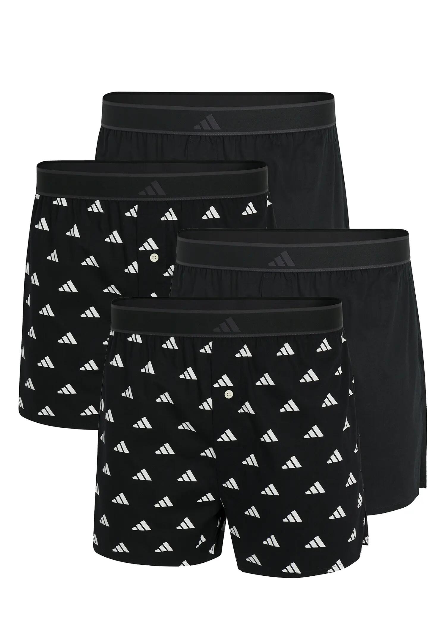 Adidas Basic Boxer Woven Men Herren Unterhose Shorts Unterwäsche 4er Pack 1/5