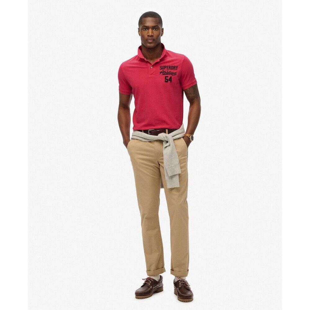 Polo classico con motivo applicato Superdry 3/6